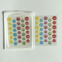 Patchs hydrocolloïdes pour boutons Factory Five-color Cute Emoticons, 30 patchs, service de marque privée, tous types de peau, boutons
