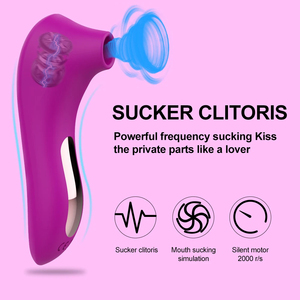 Puissant ventouse Clitoris sucer vibrateur femme clitoris mamelon Oral vide stimulateur masseur jouets sexuels adultes marchandises pour femmes - Product Image 5