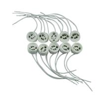 GU10 Base de lampe en céramique support de lumière prise connecteur adaptateur fil pour ampoule LED support lustre halogène LED accessoire