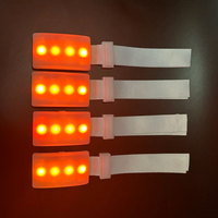 2024 nouveau concert événement de fête DJ fournitures 4 leds radio télécommande led bracelet