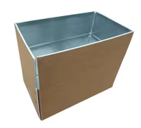 Boîte en carton avec logo personnalisé, boîte en aluminium, boîte pour poisson, viande, légumes, fruits, boîte isotherme en polystyrène pour expédition, grande boîte pour produits congelés
