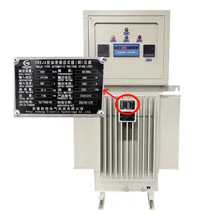 High Power Automatic Induction Voltage Regulator Stabilizer 3-phase Oil Type Frequency Regulator 300kva
