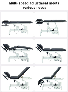 <span class=keywords><strong>Table</strong></span> de physiothérapie <span class=keywords><strong>électrique</strong></span> robuste, réglable en hauteur de 48 à 92 cm, lit <span class=keywords><strong>d</strong></span>'ajustement chiropratique à 2 moteurs - Product Image 6