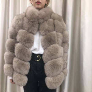 Chaqueta de piel de zorro genuina <span class=keywords><strong>2020</strong></span> invierno <span class=keywords><strong>c</strong></span>álido al por mayor gabardina de piel para <span class=keywords><strong>mujer</strong></span> <span class=keywords><strong>a</strong></span> la venta - Product Image 4