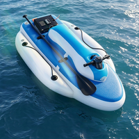 Meilleure Offre : Jet Ski Gonflable Électrique, Kart Nautique, Jouet de Piscine à Moteur, Utilisation en Mer, Longue Autonomie, Personnalisable, Matériau PVC Drop Stitch