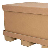 Fabricant de boîtes en carton pliantes personnalisées en vrac en gros Boîte en carton en carton ondulé robuste pour la préparation de commandes