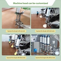 Machine de remplissage de pain arabe, entièrement automatique, de singapour, de gros Taco Burrito, de Pita, de Roti Chapati, pour cuisiner au mexique