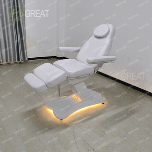 Lit de beauté à cils incurvés Hyundai Lit de massage électrique de luxe avec 3-4 moteurs pour salon spa et soins de la peau - Product Image 3