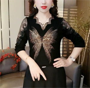 Nhà máy Phụ nữ quần áo thời trang ren thiết kế phụ nữ áo - Product Image 1