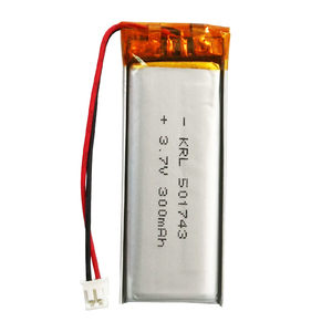 OEM 공장 원제조사의 501743 300mAh 맞춤형 충전식 리튬 이온 배터리 팩 (게임 콘솔용) - Product Image 1