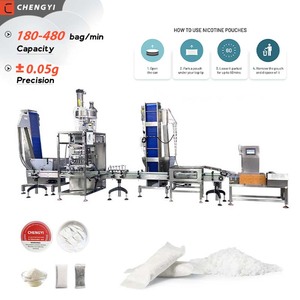 Máquina Automática para Hacer Bolsas de Tabaco con Filtro de Tela No Tejida de 0.3g, 0.5g y 0.8g, para Nicotina en Polvo y Snus - Product Image 1