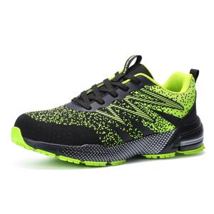 JIANKUN-Zapatos <span class=keywords><strong>DE</strong></span> SEGURIDAD ligeros para el trabajo para hombre, cómodos, transpirables, <span class=keywords><strong>de</strong></span> malla, antideslizantes, con punta <span class=keywords><strong>de</strong></span> acero, antigolpes, a la moda, para correr - Product Image 2