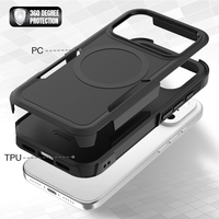 Coque rigide antichoc robuste Coque de couverture de téléphone portable magnétique pour Samsung Galaxy S25 FE S24 Ultra A17 A07 A56 A36 A16 Funda