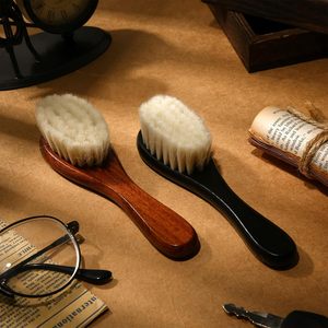 Cepillo para Barba de Hombre, Cepillo para Despeinar el Cuello, Herramienta de Limpieza y Cuidado, Barba Suave con Mango de Madera para Barbería - Product Image 6