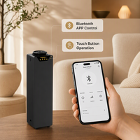 Diffuseur de parfum métallique sans eau grande capacité 1000 ml, télécommande, contrôle par application, pour hôtels et foyers, OEM personnalisé, faible MOQ