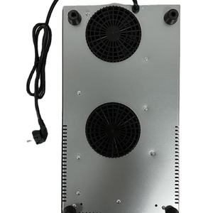 Placa de Inducción Eléctrica Integrada de Doble Zona con Control Táctil de 2000W - Product Image 2