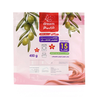 Pochette refermable personnalisée avec finition brillante et fenêtre transparente pour l'emballage de lessive