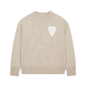 AMY Pairs Maglioni di Lusso da Donna <span class=keywords><strong>con</strong></span> Ricamo a <span class=keywords><strong>Cuore</strong></span>, Moda Femminile <span class=keywords><strong>con</strong></span> Design Unico - Product Image 5