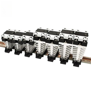 Relé de Estado Sólido SSR con Disipador de Calor, Cero Cruce, 10A 25A 40A 60A 80A 100A 120A, Relé de Carril DIN Monofásico DA AA DD 3-32VDC - Product Image 3