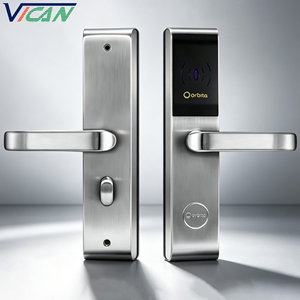 Serrure Intelligente pour Chambre d'Hôtel OEM ODM, Noyau en Acier Inoxydable, Serrure de Porte Électronique à Carte RFID, Convient aux Chambres d'Hôtel et d'Appartement - Product Image 1