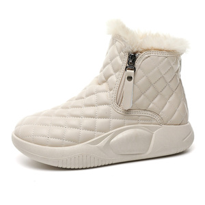 Zy5899 2023 חדשות חורף חדשות נעלי שלג חורף קטיפה סגירה שטוחה עבה הבלעדית מוגברת מגפונים כותנה חמים - Product Image 3