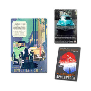 Targa in Metallo di Alta Qualità con Stampa UV, Decorazione Murale per Garage o Man Cave, Placca <span class=keywords><strong>Vintage</strong></span> in Metallo di Auto Hupmobile, <span class=keywords><strong>Cadillac</strong></span>, Jeep - Product Image 1