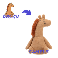 Jouets en peluche personnalisés super doux avec rembourrage en coton PP ODM