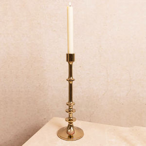 2025 meilleur vendeur décoratif en laiton bougeoir pilier pour le décor de centres de table de mariage meilleur vendeur - Product Image 4