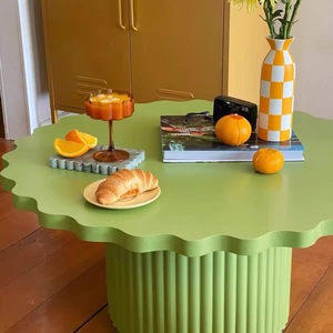 Bàn cà phê đầy màu sắc dễ thương cho góc sofa hoặc phòng trẻ em sử dụng với <span class=keywords><strong>MDF</strong></span> và thiết kế cạnh tròn cho phòng khách - Product Image 4