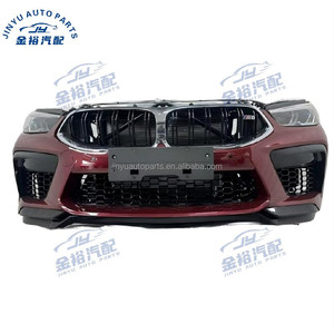 Para <span class=keywords><strong>BMW</strong></span> Serie 8 <span class=keywords><strong>M8</strong></span> F91 F92 F93 Kit de carrocería con rejilla de parachoques de coche Iluminación de coche Tanque de agua Condensador Ventilador electrónico-Nueva condición - Product Image 4