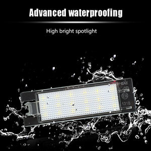 Luce targa A LED per <span class=keywords><strong>Opel</strong></span> Astra H J K Cascada Corsa C Insignia Meriva A <span class=keywords><strong>Zafira</strong></span> <span class=keywords><strong>B</strong></span> per Alfa Romeo - Product Image 3