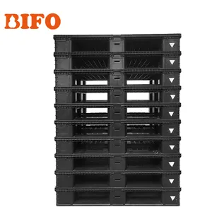 BIFO Heavy Duty Injection Molding 4 WAY Metal Reinforced Plastic Pallet