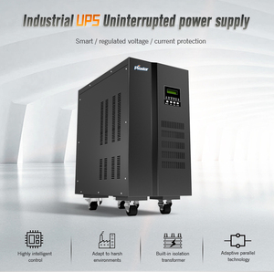 Alimentation sans interruption (ASI) industrielle monophasée fiable certifiée ROHS 10 KVA avec écran LCD - Alimentation de secours pour la maison et le secteur médical - Product Image 2