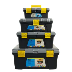 Wholesale 10 Inch 12.5 Inch 15 Inch 18 Inch 4 Sets Plastic Tool Box Pp Small Tools Plastic Box For Tools