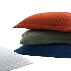 Copriletto e Trapunta Set 100% Cotone Tessuto con Motivi Floreali/Geometrici Antibatterico per Tutte le Stagioni Uso Matrimoniale e Alberghiero - Product Image 4