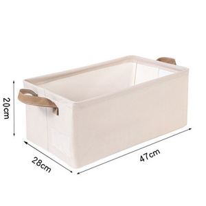 Organisateur de vêtements amélioré pour armoire avec cadre en acier et poignée en PU, boîte de rangement pour tiroirs, pour jeans et couvertures - Product Image 2