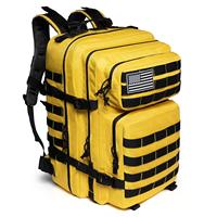 Grand sac d'assaut de 3 jours personnalisé en usine sac molle unisexe doublure en polyester étanche USB GPS pour sangle tactique à fermeture éclair