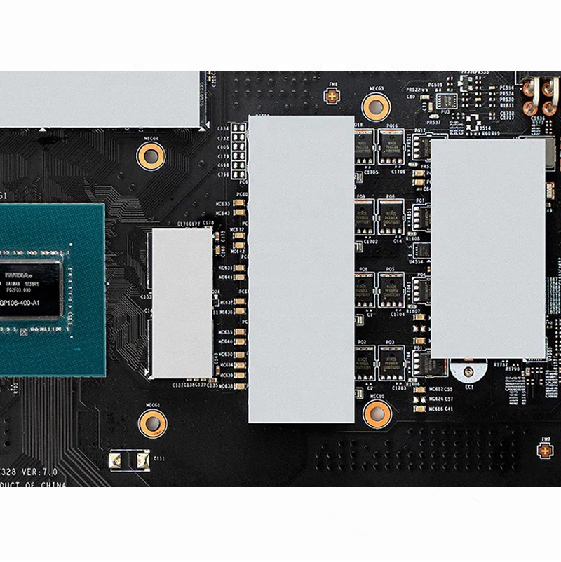 Высочайшая производительность 15,3 Вт/м-K для RTX3080 RTX3080ti игровой GPU Силиконовые термопрокладка