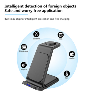 <span class=keywords><strong>Chargeur</strong></span> sans fil universel de bureau Praiser 750, charge rapide 25W, support magnétique, batterie externe, veilleuse pour téléphones - Product Image 6
