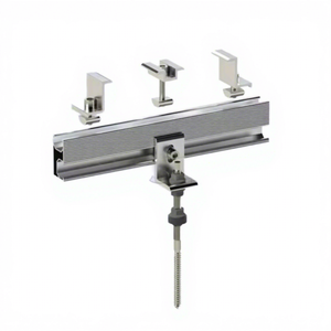 Supports de montage solaire pour toiture, système de rails en aluminium, structure de montage complète pour panneaux solaires, pour tous types de toitures |   Art Sign - Product Image 1