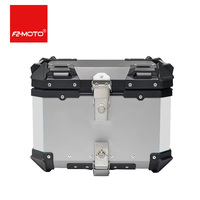 Top case moto en alliage d'aluminium F2-MOTO 45L/55L/65L, boîte de rangement arrière étanche