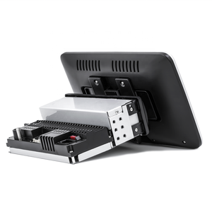 Lecteur DVD vidéo de voiture Android simple din 1 din 10 pouces avec lecteur de radio audio de voiture de navigation Gps réglable à 90 degrés - Product Image 4