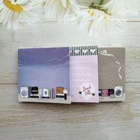 Design personnalisé de haute qualité 3x3 pouces bloc-notes de notes autocollantes en forme découpée avec logo de société d'impression