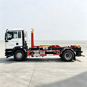 Camion benne à bras articulé Sinotruk SITRAK en promotion avec bac à déchets détachable, camion benne à benne basculante pour gros volumes de déchets - Product Image 3