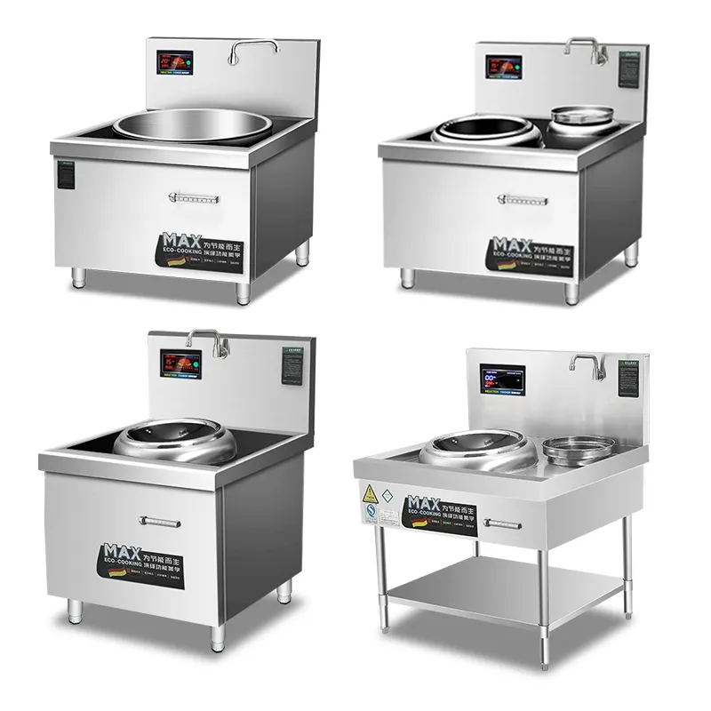 Fabrikant Commerciële Inductiekookplaat Wok 8 12 10 15 20 30kw Industriële Elektrische Koken Professionele 380V High Big Power