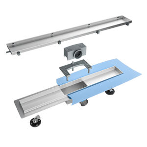 Saluran Pancuran Linear saluran Pancuran Pancuran kustom saluran Pancuran Pancuran Pancuran lantai Siphon kamar mandi saluran saluran saluran Pancuran Linear - Product Image 4