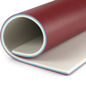 Tappetini Sportivi in PVC Approvati ITTF per Pavimentazione di Campi Sportivi, Effetto Legno Modello 5.5 Y-14155S - Product Image 1