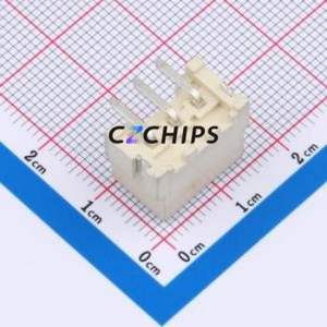 WAFER-VH3.96-3PLT-W1-P Wire-to-Board Pin Header SMD,P=3.96mm Connector 1x3P 3.96mm Vertical Mount 3P - Product Image 2