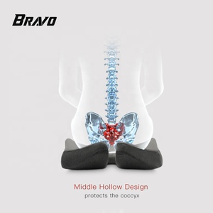 <span class=keywords><strong>Coussin</strong></span> en mousse à mémoire de forme orthopédique confortable pour siège de <span class=keywords><strong>bureau</strong></span> - Product Image 2