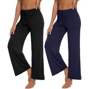 Pantalones de Pijama para Mujer al por Mayor, Suaves, de Viscosa de Bambú, para Descansar, Tallas S a XXL - Product Image 5